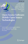 Open Source Software: Mobile Open Source Technologies: 10th IFIP WG 2.13 International Conference on Open Source Systems, OSS 2014, San Jos�, Costa Rica, May 6-9, 2014, Proceedings