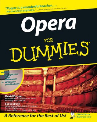Opera for Dummies - Pogue, David, and Speck, Scott