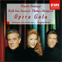Opera Gala - Pl�cido Domingo (tenor); Ruth Ann Swenson (soprano); Thomas Hampson (baritone); Philharmonia Chorus (choir, chorus);...