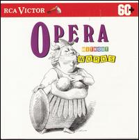 Opera Without Words - Boston Pops Orchestra; Arthur Fiedler (conductor)
