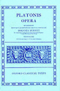Opera - Plato, and Burnet, J (Editor)