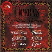 Operas Greatest Moments - Alfredo Kraus (tenor); Anna Moffo (soprano); Ben Heppner (tenor); David Syrus (harpsichord); Dmitri Hvorostovsky (baritone);...