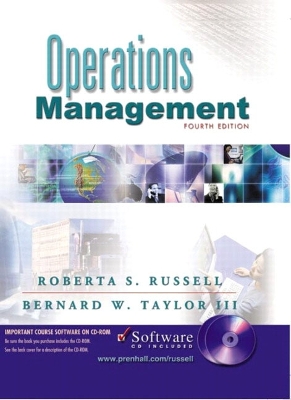 Operations Management and Student CD - Taylor, Bernard W, III, and Russell, Roberta S