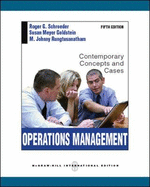 Operations Management:  Contemporary Concepts and Cases