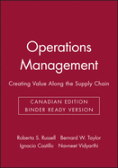 Operations Management: Creating Value Along the Supply Chain