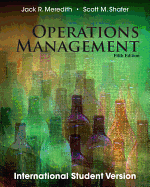 Operations Management - Meredith, Jack R, and Shafer, Scott M, PH.D.