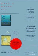 Operations Research Applications and Algorithms