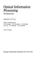 Optical Information Processing: Fundamentals - Lee, S H