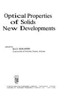 Optical Properties of Solids: New Developments