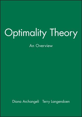Optimality Theory - Archangeli, Diana (Editor), and Langendoen, Terence (Editor)