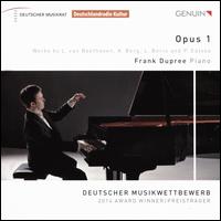 Opus 1 - Frank Dupree (piano)