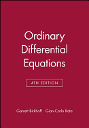 Ordinary Differential Equations