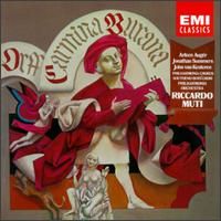 Orff: Carmina Burana - Arleen Aug�r (soprano); Jonathan Summers (baritone); Riccardo Muti (conductor)