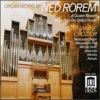 Organ Works by Ned Rorem - Catharine Crozier (organ)