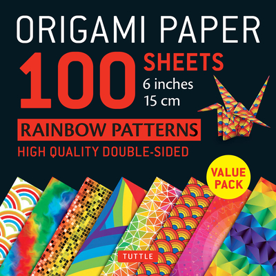 Origami Paper: Rainbow Patterns - Tuttle Publishing (Editor)