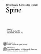 Orthopaedic Knowledge Update: Spine - Garfin, Steven R