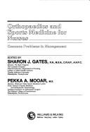 Orthopaedics and Sports Medicine for Nurses: Common Problems in Management