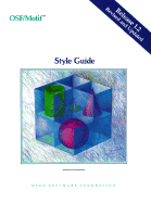 OSF/Motif Style Guide Release 1.2 - Open Software Foundation