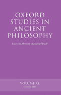 Oxford Studies in Ancient Philosophy, Volume 40: Essays in Memory of Michael Frede