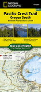 Pacific Crest Trail, Oregon South: Topographic Map Guide