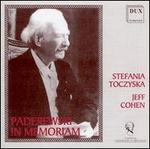 Paderewski in Memoriam