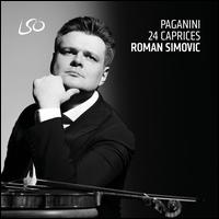 Paganini: 24 Caprices - Roman Simovic (violin)