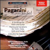Paganini Unpublished - Adriano Sebastiani (guitar); Damiano Puliti (cello); Marco Scicli (viola); Stefano Delle Donne (violin)