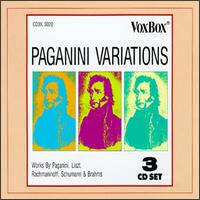 Paganini Variations - Abbey Simon (piano); Dubravka Tomsic (piano); Jean-Jacques Kantorow (violin); Jerome Rose (piano); Ruggiero Ricci (violin);...
