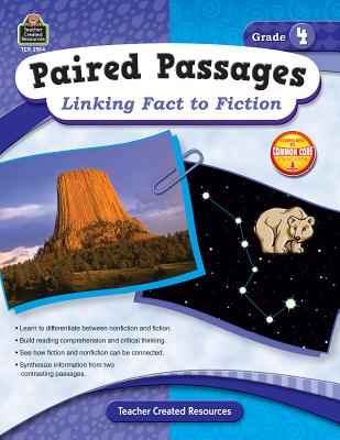 Paired Passages: Linking Fact to Fiction Grade 4 - Foster, Ruth