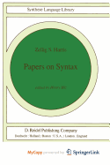 Papers on Syntax