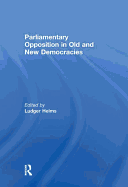 Parliamentary Opposition in Old and New Democracies