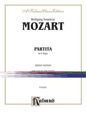 Partita III - Bach, Johann Sebastian (Composer), and Elkan, Ida (Composer)