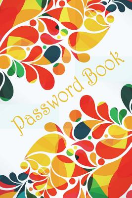 Password Book: Colorful-Ornamental-Abstract-Design - And Jess, Charles