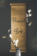 Password Book: Internet Address and Password Logbook, Password Organizer Notebook 6" x 9"
