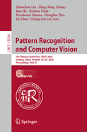 Pattern Recognition and Computer Vision: 7th Chinese Conference, PRCV 2024, Urumqi, China, October 18-20, 2024, Proceedings, Part VI