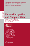 Pattern Recognition and Computer Vision: 8th Chinese Conference, PRCV 2025, Shanghai, China, October 15-18, 2025, Proceedings, Part VI