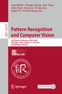 Pattern Recognition and Computer Vision: 8th Chinese Conference, PRCV 2025, Shanghai, China, October 15-18, 2025, Proceedings, Part VIII