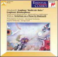 Paul Hindemith: Symphony "Mathis der Maler"; Symphonic Metamorphoses - 