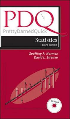 PDQ Statistics - Norman, Geoffrey R, PH.D., and Streiner, David L