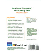Peachtree Complete Accounting 2004: Educational Version