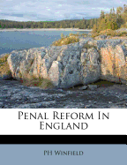 Penal Reform in England