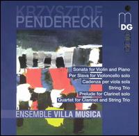 Penderecki: Chamber Music - Ensemble Villa Musica