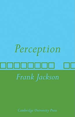 Perception: A Representative Theory - Jackson, Frank