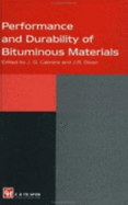 Performance and durability of bituminous materials.