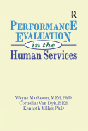 Performance Evaluation in the Human Services