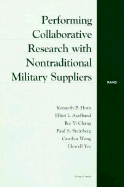 Performing Collaborative Research with Nontraditional Military Suppliers