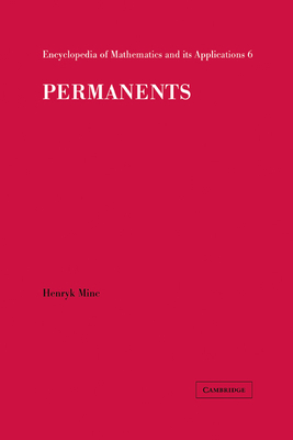 Permanents - Minc, Henryk, and Marcus, Marvin (Foreword by)