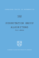 Permutation Group Algorithms