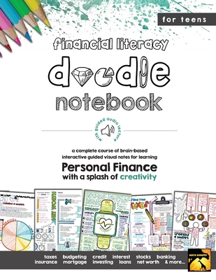 Personal Finance Doodle Notes: Brain Based Interactive Guided Notes - Giraffe, Math, and Danziger, Brigid