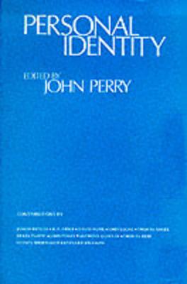 Personal Identity: Volume 2 - Perry, John (Editor)